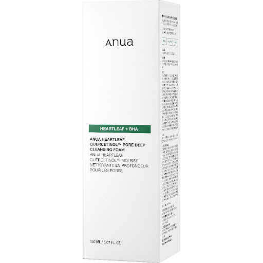 Limpiador Espumoso Heartleaf Quercetinol Cleansing Foam Caja x 150 ml