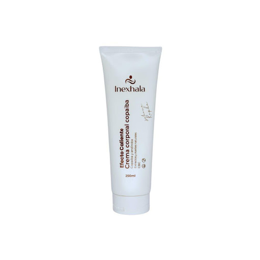 Crema Copaiba Efecto Caliente x 250ml Inexhala Envase x 1 und Inexhala  250ml x 1