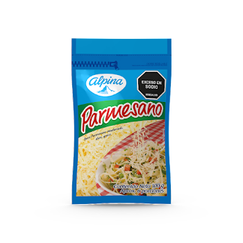 Queso Alpina Parmesano Maduro Duro Graso x 100 gr  