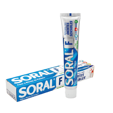 Crema Dental Soral F Plus Dientes Sensibles x 112 gr  