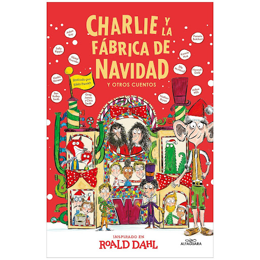 Charlie Y La Fábrica De Navidad Y Otros. Roald Dahl Alfaguara Libro x 1  