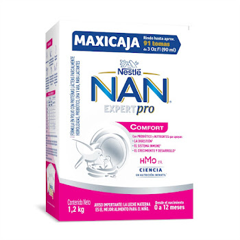 Fórmula Infantil Nan Expert Pro Comfort 0 a 12 Meses x 1,2 kg  