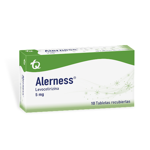 Allerness Levocetirizina 5 mg Tecnoquimicas Caja x 10 Tabletas