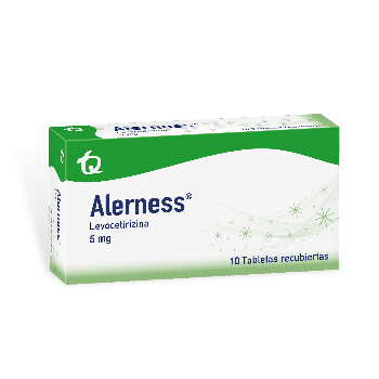 Allerness Levocetirizina 5 mg Tecnoquimicas Caja x 10 Tabletas  