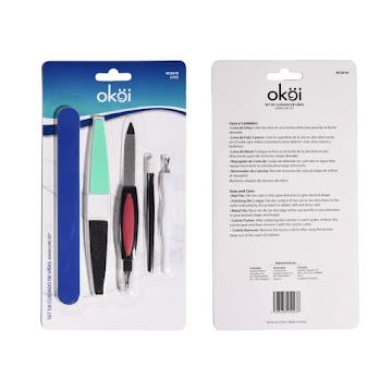 Set De Cuidado De Uñas Okoi 5 Pasos x 1 und  