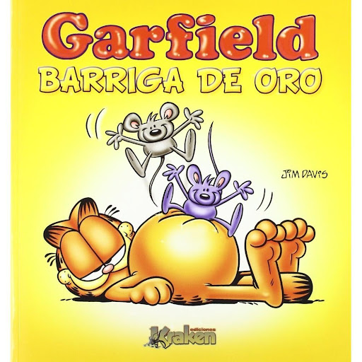 Garfield: Barriga De Oro KRAKEN Libro x 1.0 GARFIELD: BARRIGA DE ORO  ¿Estar gordo es contagioso? ¿Quién sabe? ¿Y qué más da? Lo que no admite dudas es que si Garfield anda cerca, ¡habrá toneladas de comida y diversión para todo el mundo! Así q
