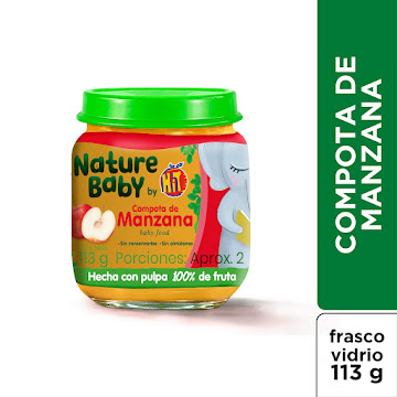 Compota By Hit Nature Baby Manzana x 113 gr  