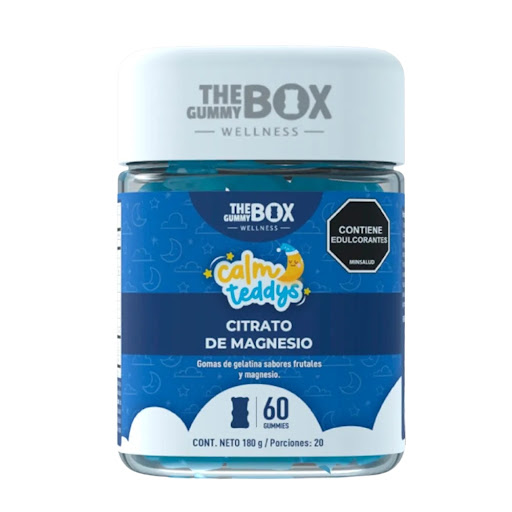 Gomas Masticables The Gummy Box Calm Teddys Frasco x 180 gr