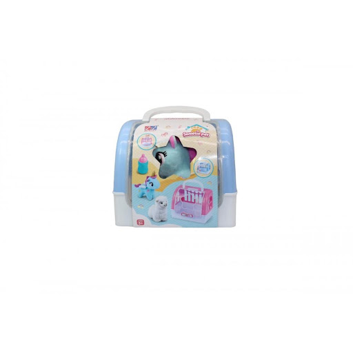 Set Unicornio En Guacal Plasticos Asociados  x 1 Este adorable set de unicornio es perfecto para que los niños exploren su imaginación y creen mágicas aventuras. Con su guacal y accesorios, podrán desarrollar habilidades sociales mientras inventan h