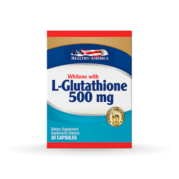 L-Glutathione 500 mg Healthy America Caja x 30 Cápsulas  