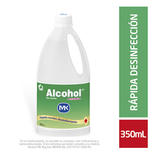 Alcohol Mk Antiséptico Uso Externo x 350 ml