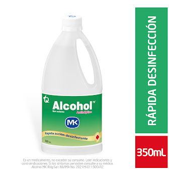 Alcohol Mk Antiséptico Uso Externo x 350 ml  