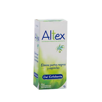 Gel Altex Exfoliante Limpiador Extracto Natural Del Árbol De Té x 50 gr  