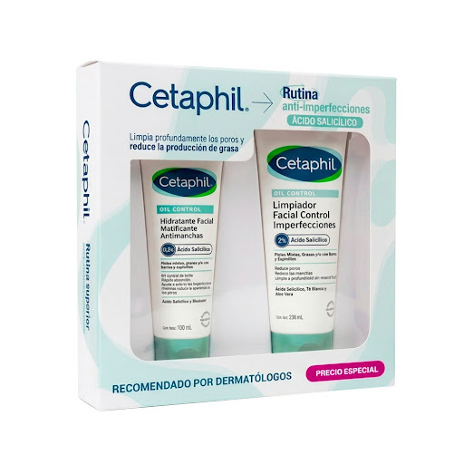 Pack Cetaphil Rutina Oil Control Caja x 236 ml