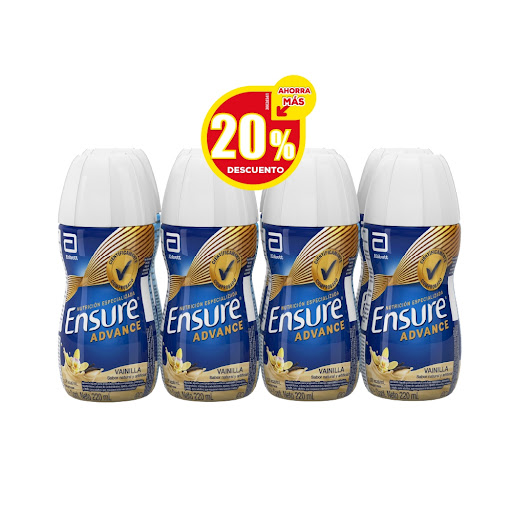 Ensure Advance Líquido Sabor Vainilla Oferta x 8 Und