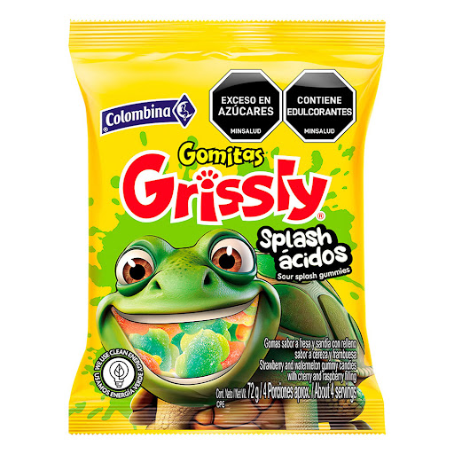 Gomas Grissly Colombina Splash x 70 gr