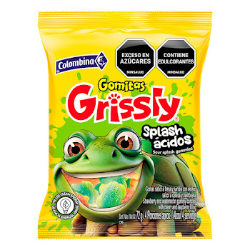Gomas Grissly Colombina Splash x 70 gr  