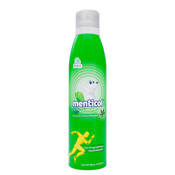 Loción Menticol Linimento con CBD Bivien Spray x 180 ml  