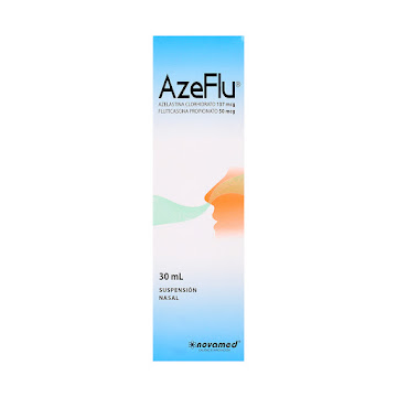 Azeflu Azelastina HCl 100 mg Novamed x 30 ml  