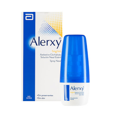 Alerxy Azelastina 1 mg Abbott Spray Nasal x 140 Dosis  