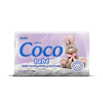 Jabón Coco Bebé Azulk x 180 gr  
