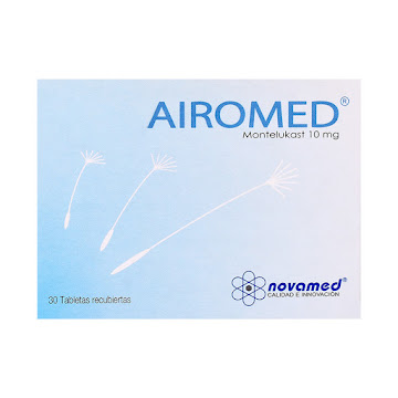 Airomed Montelukast 10 mg Novamed Caja x 30 Tabletas  