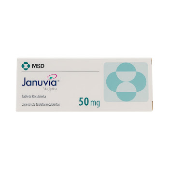 Januvia Sitagliptina 50 mg MSD Caja x 28 Tabletas  