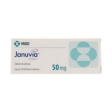 Januvia Sitagliptina 50 mg MSD Caja x 28 Tabletas  