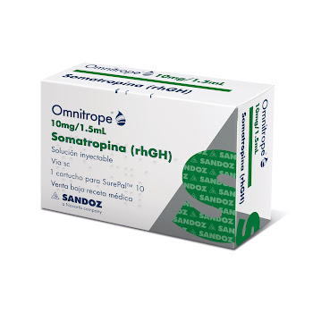 Omnitrope Somatropina 10mg/1.5ml Sandoz Caja x 1 Cartucho  