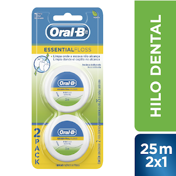 //Oft Seda Dental Oral B Essential Floss X2Und X25Metros  
