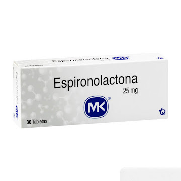 Espironolactona MK 25 mg Caja x 30 Tabletas  