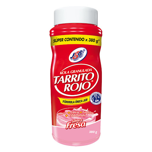 Tarrito Rojo JGB Fresa Multivitamínico Frasco x 380 gr
