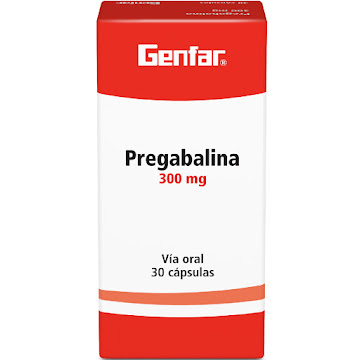 Pregabalina Genfar 300 mg Caja x 30 Cápsulas  