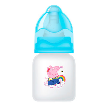 Solo Online Tetero Peppa Pig   Redondo60ml 2oz Color Azul X 1 Unidad 