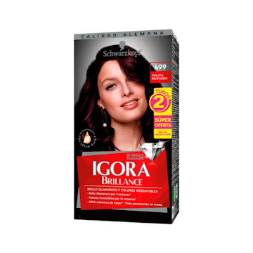 Tinte Igora Brillance 499 Violeta Profundo Caja x 1 und  