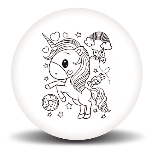 Juguete Pelota Pintable Viniball Niña x 1 und 