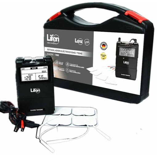 ESTIMULADOR ELECTRICO CLASSIC 7000 TENS/EMS LENZ Lenz 1 x 1 Es un dispositivo versátil que combina la estimulación nerviosa eléctrica transcutánea (TENS) y la estimulación muscular eléctrica (EMS). Está diseñado para aliviar el dolor muscular y articular, así 