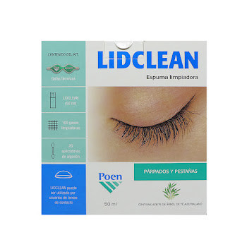 Espuma Limpiadora Lidclean Kit Frasco Poen x 50 ml  