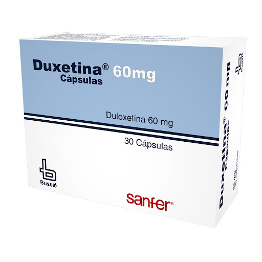 Duxetina Duloxetina 60mg Sanfer Caja x 30 Cápsulas
