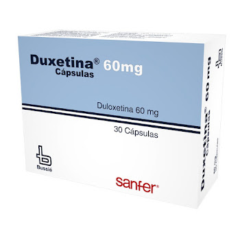 Duxetina Duloxetina 60mg Sanfer Caja x 30 Cápsulas  