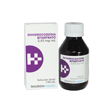 Dihidrocodeina 2.4 mg/ml Humax Jarabe Frasco x 120ml   