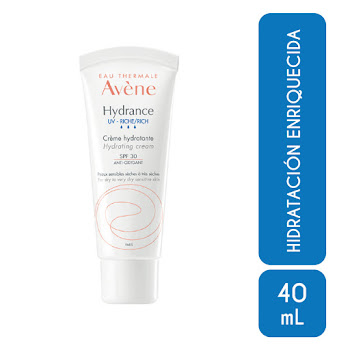 Crema Avène Hydrance Optimale Uv Riche-Enriquecida Spf20 x 40 ml  