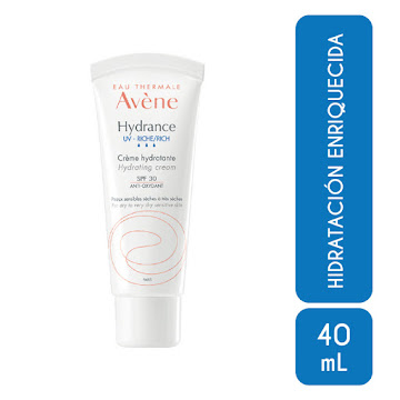 Crema Avène Hydrance Optimale Uv Riche-Enriquecida Spf20 x 40 ml  