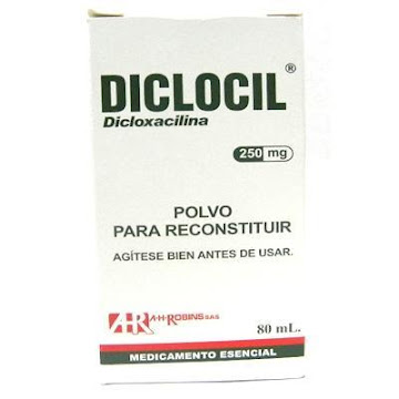 Diclocil 250mg Frasco   X80ml. Quideca Dicloxacilina                     
