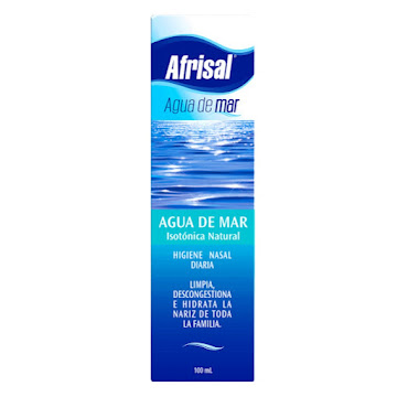 Afrisal Agua De Mar   Isotonica Natural Frasco X 100ml Bayer             