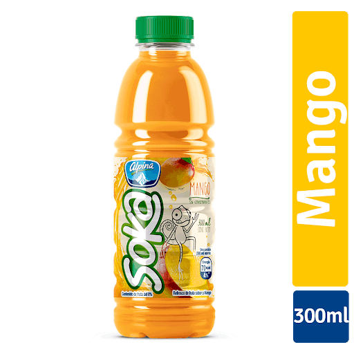 Refresco Alpina Soka Mango x 300 ml