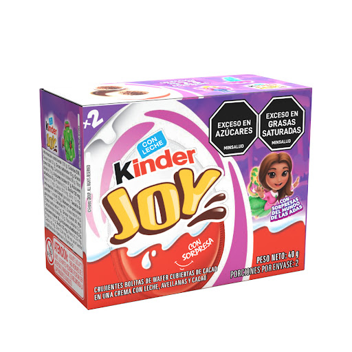 Chocolate Kinder Joy Niña Caja x 2 und