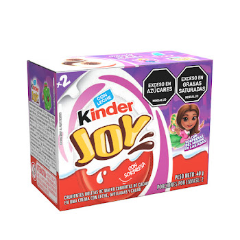 Chocolate Kinder Joy Niña Caja x 2 und  