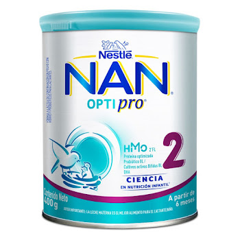 Fórmula Infantil NAN Optipro Etapa 2 Lata x 400 gr  