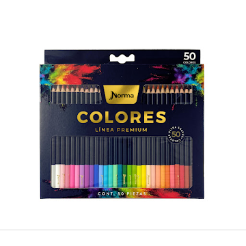 Colores Norma Premium Caja x 50 und  